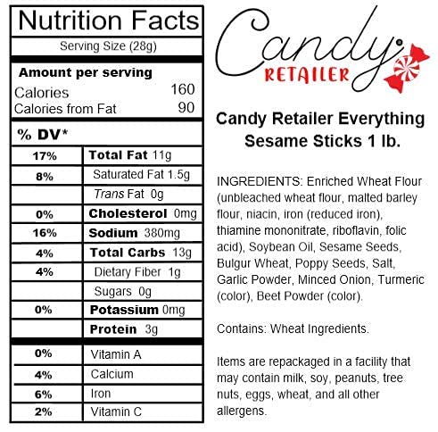 Sesame Sticks Everything 1 Lb
