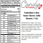 Zachary Sour Cherry Jelly Hearts 1 lb