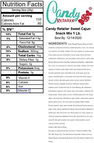 Sweet Cajun Snack Mix 1lb