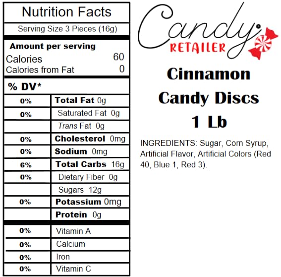Sunrise Cinnamon Discs 1lb
