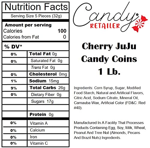 Zachary JuJu Coins Cherry Red 1 Lb