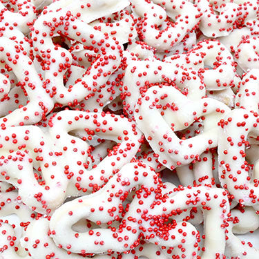 Arway White Heart Pretzels 1 Lb
