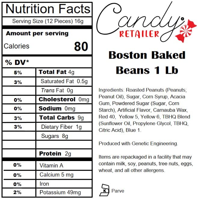 Sconza Jumbo Boston Baked Beans 1lb.
