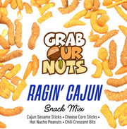 Grab Our Nuts Snack Mix Ragin Cajun 32oz Jar