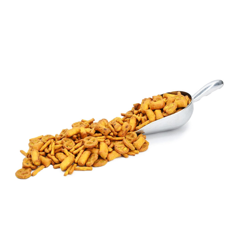 Candy Retailer Honey Mustard and Onion Pretzel Mix 1 Lb Jar
