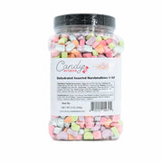 Candy Retailer Dehydrated Assorted Marshmallows 8oz Jar