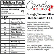 Zachary Orange and Lemon Citrus Slices 1lb