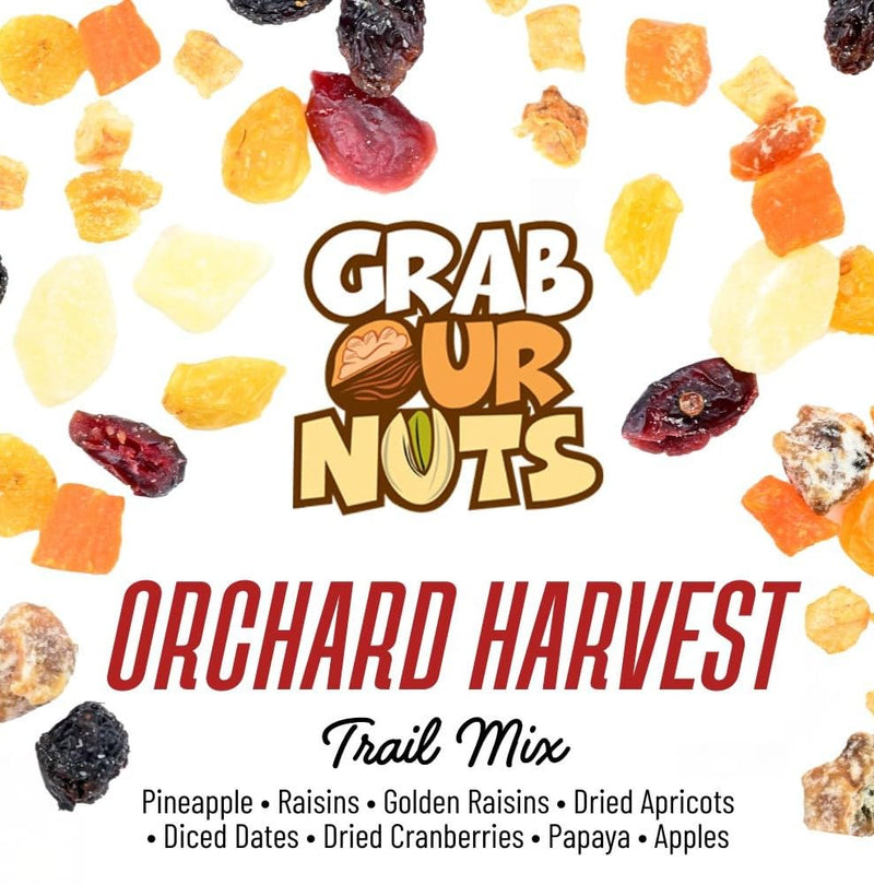 Grab Our Nuts Trail Mix Orchard Harvest 40oz Jar