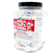 Taffy Delight Sugar Free Vanilla Salt Water Taffy 16oz Jar