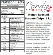 Honey Roasted Sesame Mini Chips 1lb