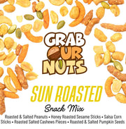 Grab Our Nuts Snack Mix Sun Roasted 36oz Jar