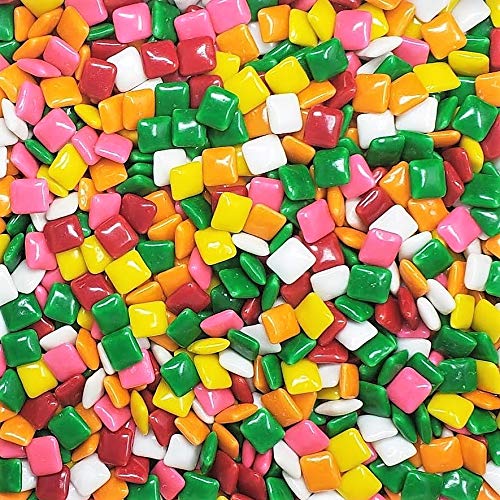 Dubble Bubble Chiclets Assorted Bubble Gum 1lb
