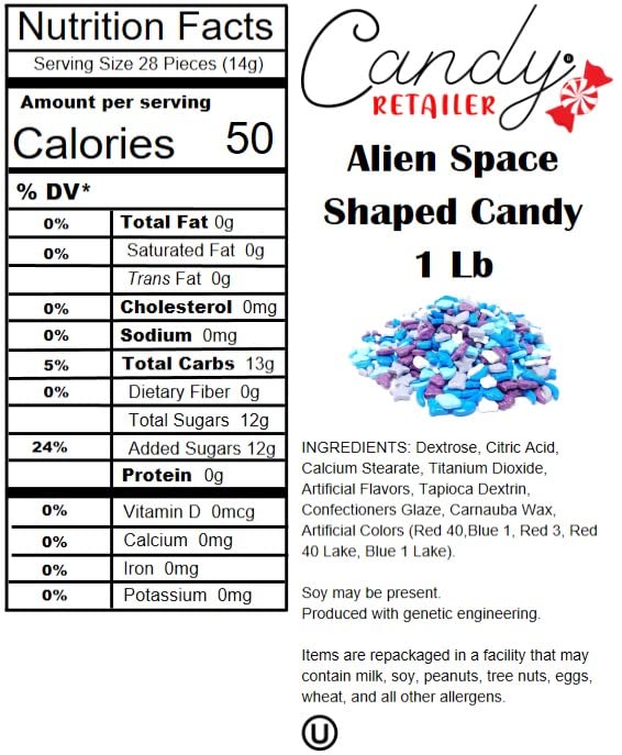 Concord Spaced Out Coated Candy 1lb