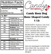 Concord Bonz Coated Candy 1lb