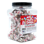 Taffy Delight Chocolate Caramel Sea Salt Salt Water Taffy 16oz Jar