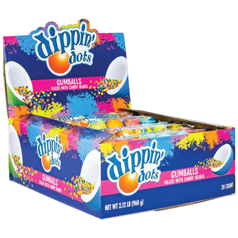 Dippin Dots Filled Gumballs 1.41oz 24ct Box