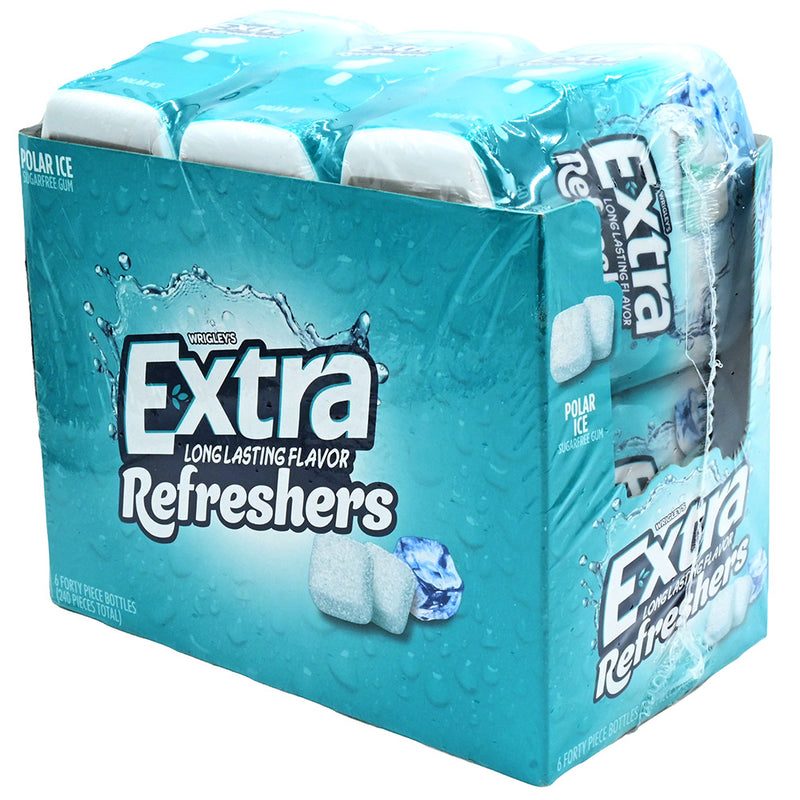 Extra Polar Ice Refreshers Sugar Free Gum 6ct Box