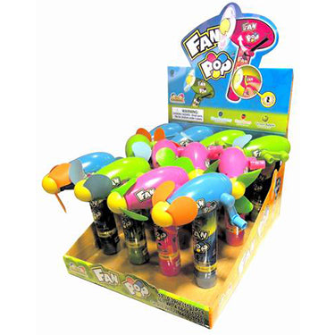 Kidsmania Fan Pop Candy 12ct Box Expires June 1st 2026