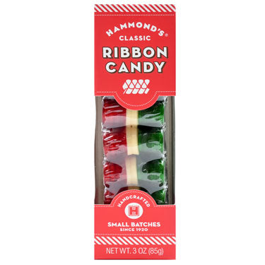Hammonds Cherry Ribbon Candy 3oz Box