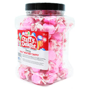 Taffy Delight Cherry Salt Water Taffy 16oz Jar