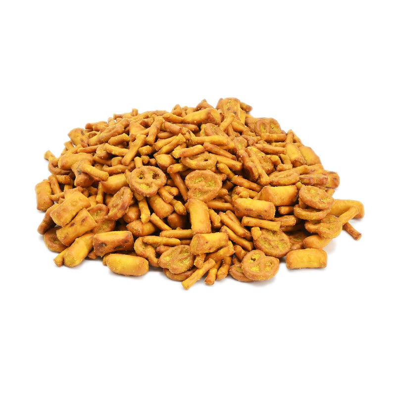 Candy Retailer Honey Mustard and Onion Pretzel Mix 1 Lb Jar