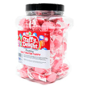 Taffy Delight Strawberry Salt Water Taffy 16oz Jar