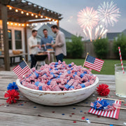 American Flag Tootsie Rolls 1Lb