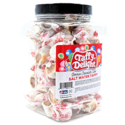 Taffy Delight German Chocolate Cake Salt Water Taffy 16oz Jar