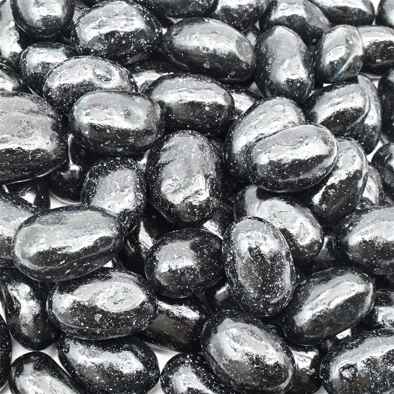 Candy Retailer Jumbo Jelly Beans Black Licorice 5 Lb