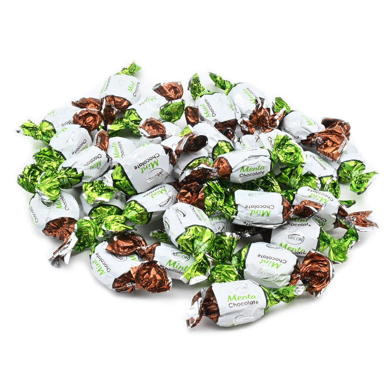 Arcor Chocolate Filled Mint Hard Candy 1 Lb