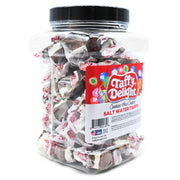Taffy Delight Cookies and Cream Salt Water Taffy 16oz Jar