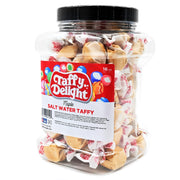 Taffy Delight Maple Salt Water Taffy 16oz Jar