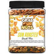 Grab Our Nuts Snack Mix Sun Roasted 36oz Jar