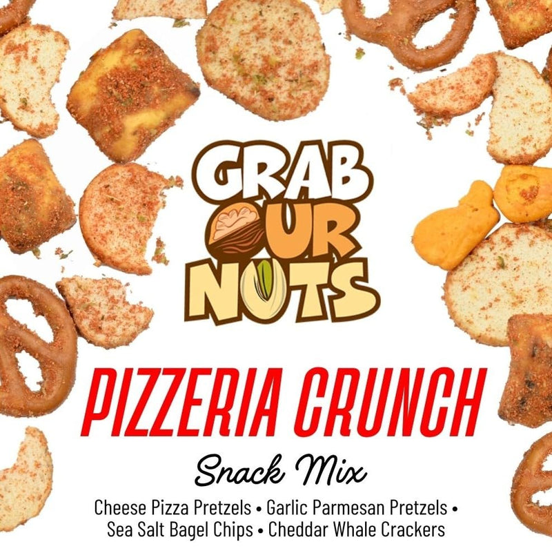 Grab Our Nuts Snack Mix Pizzeria Crunch 23oz Jar
