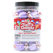 Taffy Delight Huckleberry Salt Water Taffy 16oz Jar