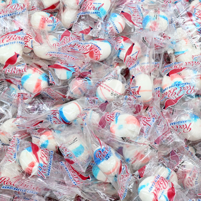 Red Bird Cotton Candy Puffs Wrapped 1lb