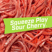 Big League Chew Squeeze Play Sour Cherry Bubble Gum, 2.12 oz, 12 Pack Box
