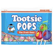 Tootsie Roll Halloween Pops The Fruit Ones 10.125oz Bag