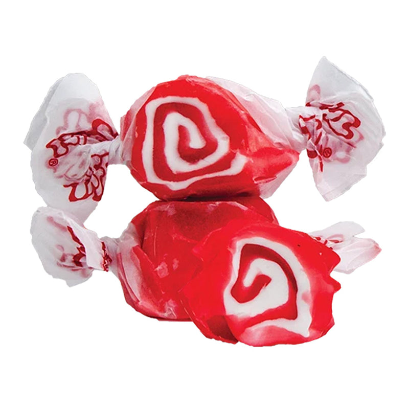 Taffy Town Red Licorice Swirls Salt Water Taffy 10 lb Case