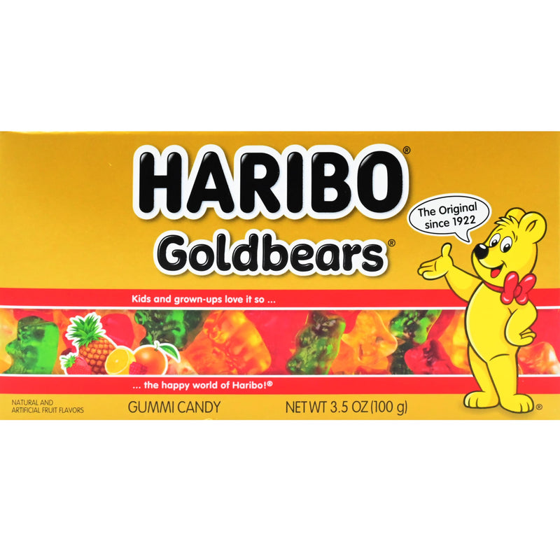 Haribo Goldbears 3.5oz Theater Box
