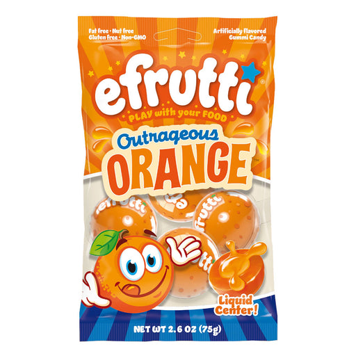 EFrutti 3D Fruit Outrageous Orange 2.6oz Bag