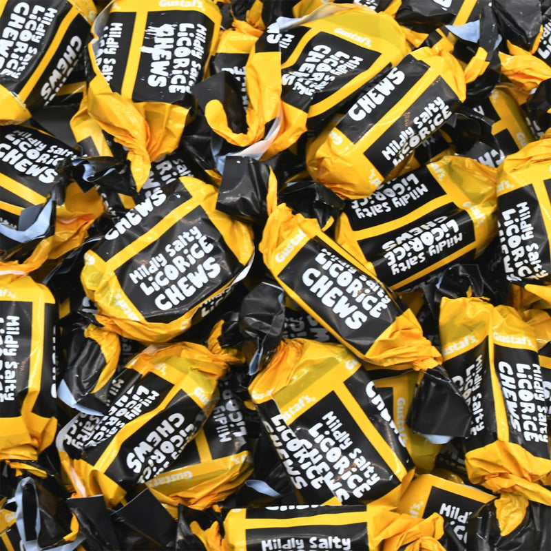 Gustafs Mildly Salty Licorice Toffees 1lb