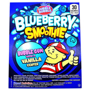 Dubble Bubble 1 Inch Blueberry Smoothie Gumballs 1 lb