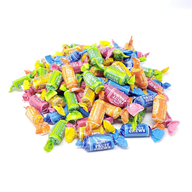 Tootsie Roll Fruit Chews Sour Assorted 1lb