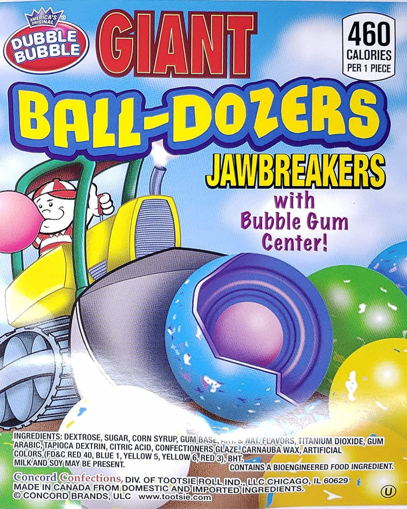 Concord Giant Balldozers with Gum Center Jawbreakers 1lb