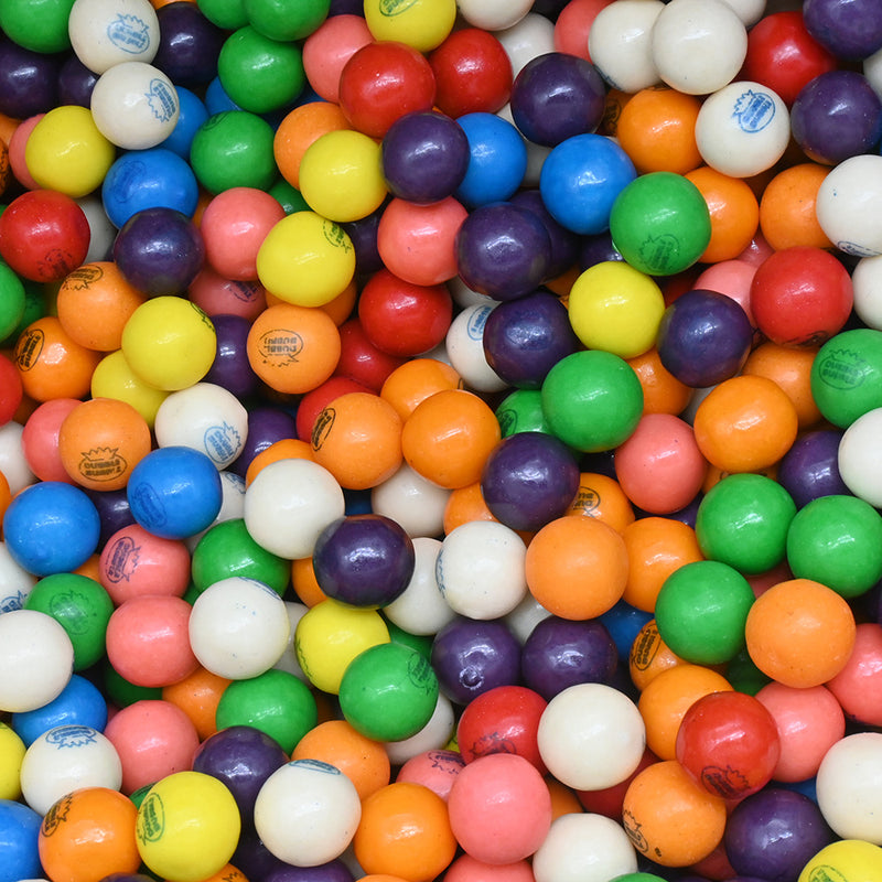 Dubble Bubble 0.60" Assorted Gumballs 3650 Count Case