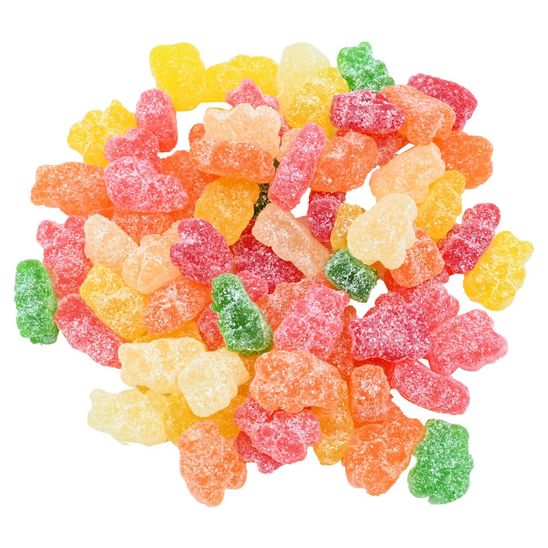 Candy Retailer Gummy Bears Sour 2 Lb Jar
