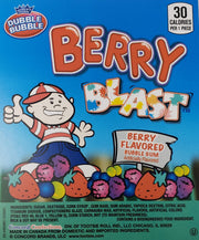 Dubble Bubble 1 Inch Gumballs Berry Blast 850 Count Case