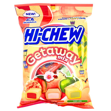 Hi Chew Getaway Mix Fruit Chews 3oz Bag