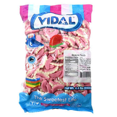 Vidal Gummi Teeth 4.4 Lb Expires April 1st 2026